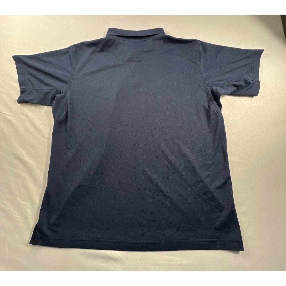 Columbia Polo Shirt Mens XL Navy Blue Omni-Wick Mesh Performance Golf Top - Picture 8 of 8